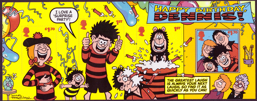 (image for) MS4539 2021 Dennis & Gnasher Non-Barcoded miniature sheet - Click Image to Close